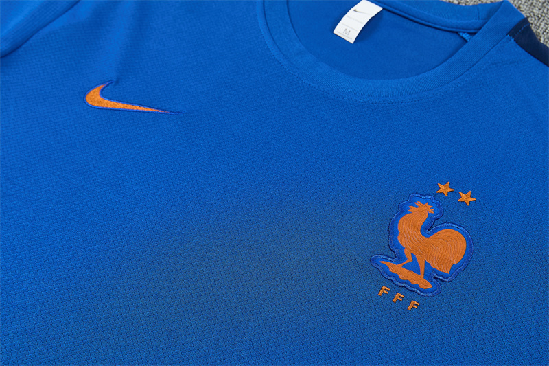 26/27 French Blue Short Sleeve Tracksuits