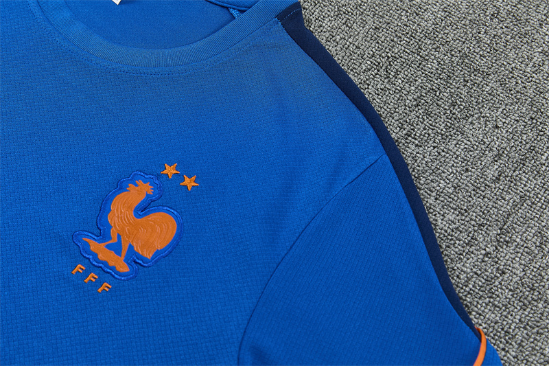 26/27 French Blue Short Sleeve Tracksuits
