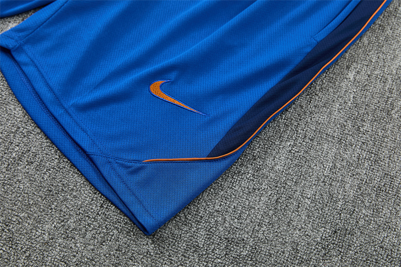 26/27 French Blue Short Sleeve Tracksuits