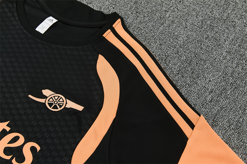 26/27 Arsenal Black Short Sleeve Tracksuits