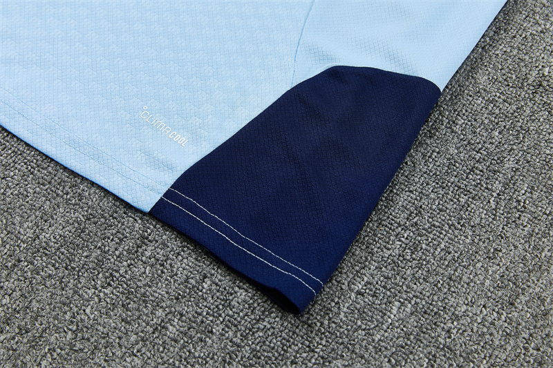26/27 Ajax Light Blue Short Sleeve Tracksuits