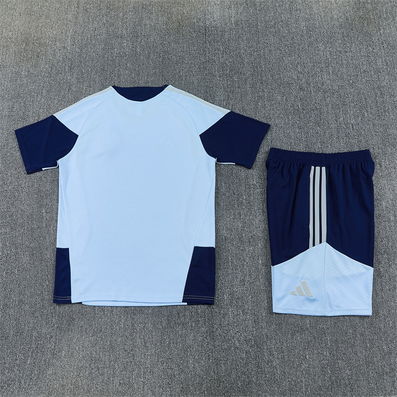26/27 Ajax Light Blue Short Sleeve Tracksuits