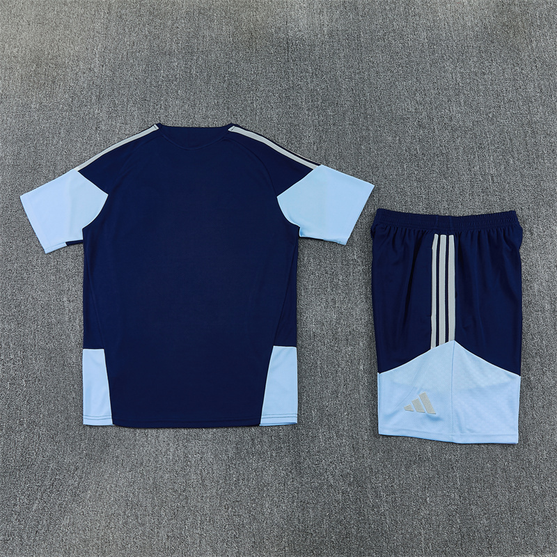 26/27 Ajax Royal Blue Short Sleeve Tracksuits
