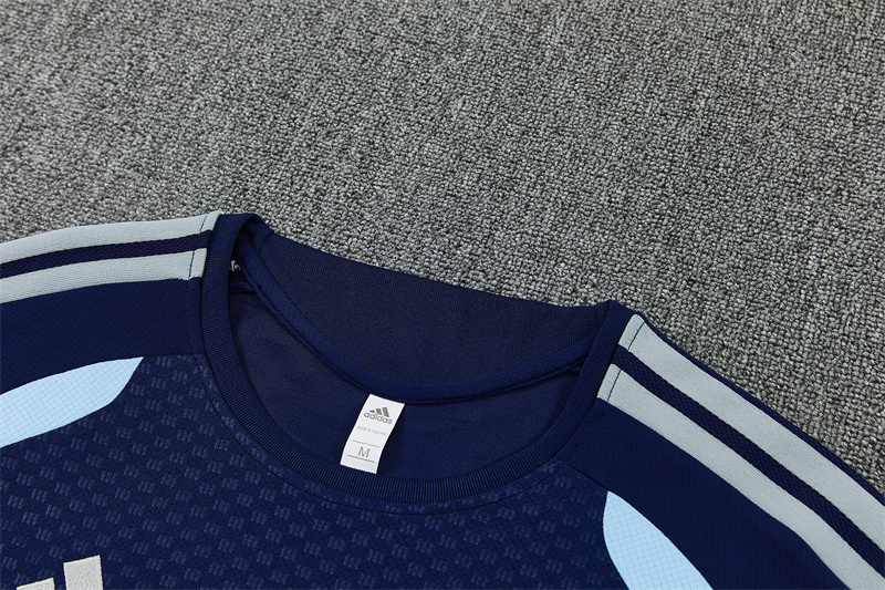 26/27 Ajax Royal Blue Short Sleeve Tracksuits