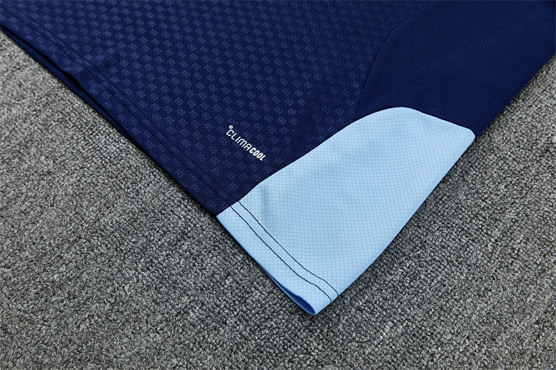 26/27 Ajax Royal Blue Short Sleeve Tracksuits
