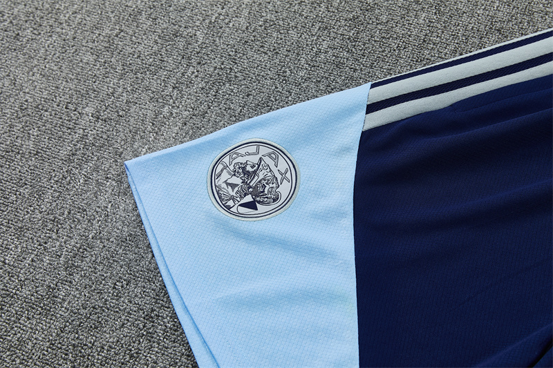 26/27 Ajax Light Blue Short Sleeve Tracksuits