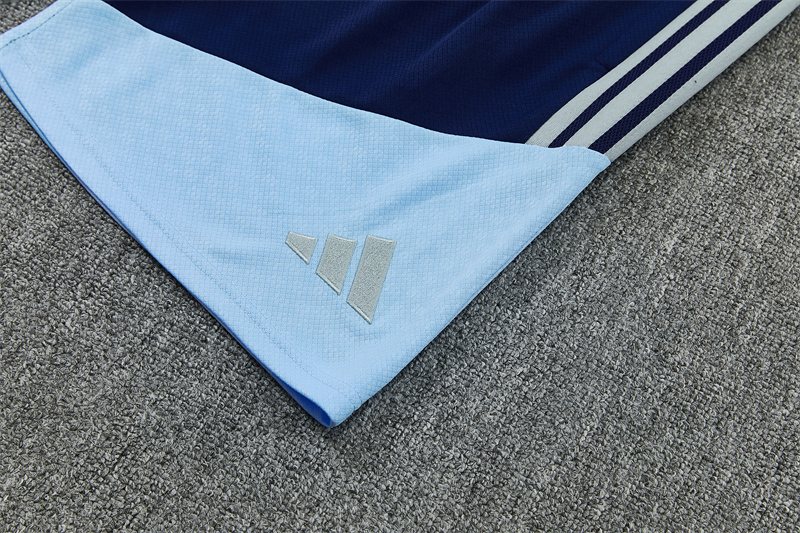 26/27 Ajax Royal Blue Short Sleeve Tracksuits