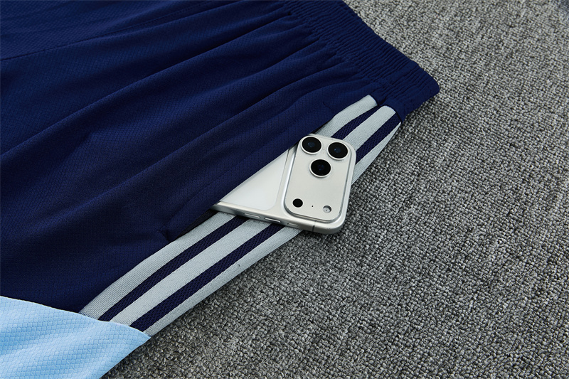 26/27 Ajax Royal Blue Short Sleeve Tracksuits