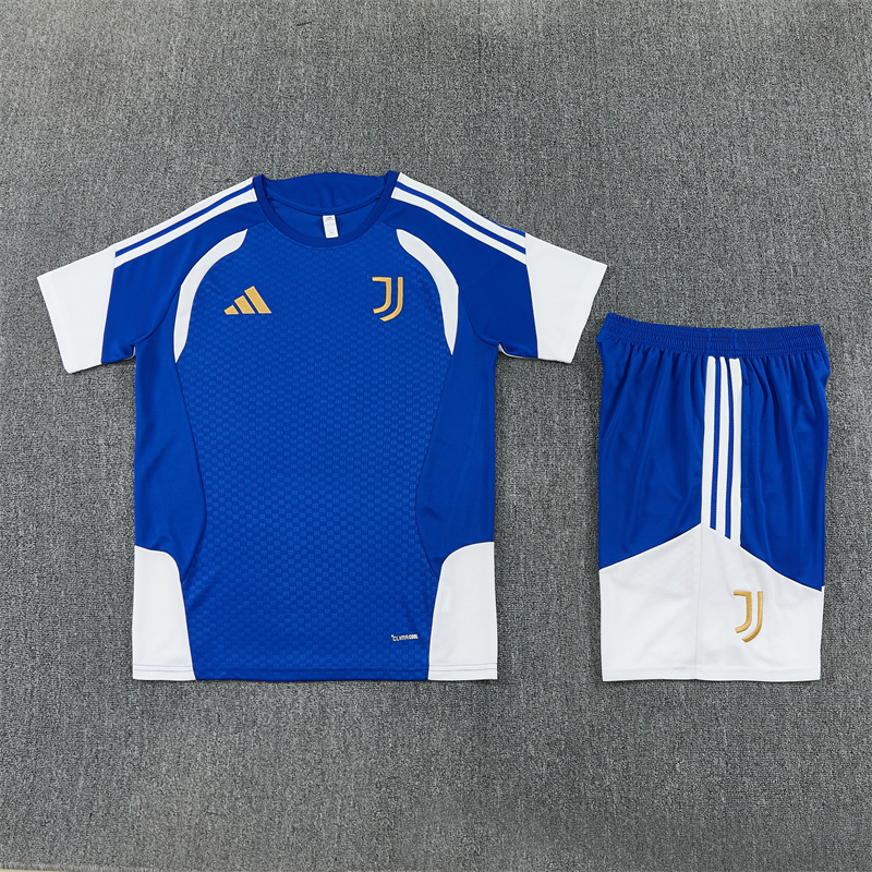 26/27 Juventus Blue Short Sleeve Tracksuits