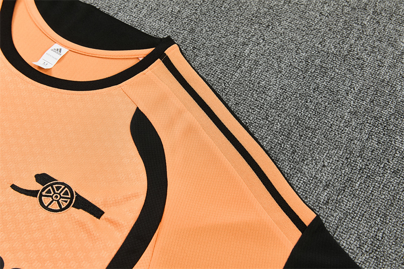 26/27 Arsenal Orange Short Sleeve Tracksuits