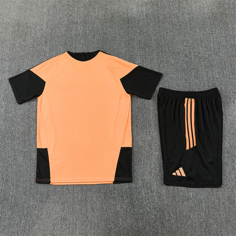 26/27 Arsenal Orange Short Sleeve Tracksuits
