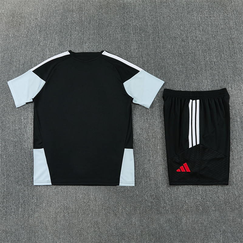 26/27 Liverpool Black Short Sleeve Tracksuits
