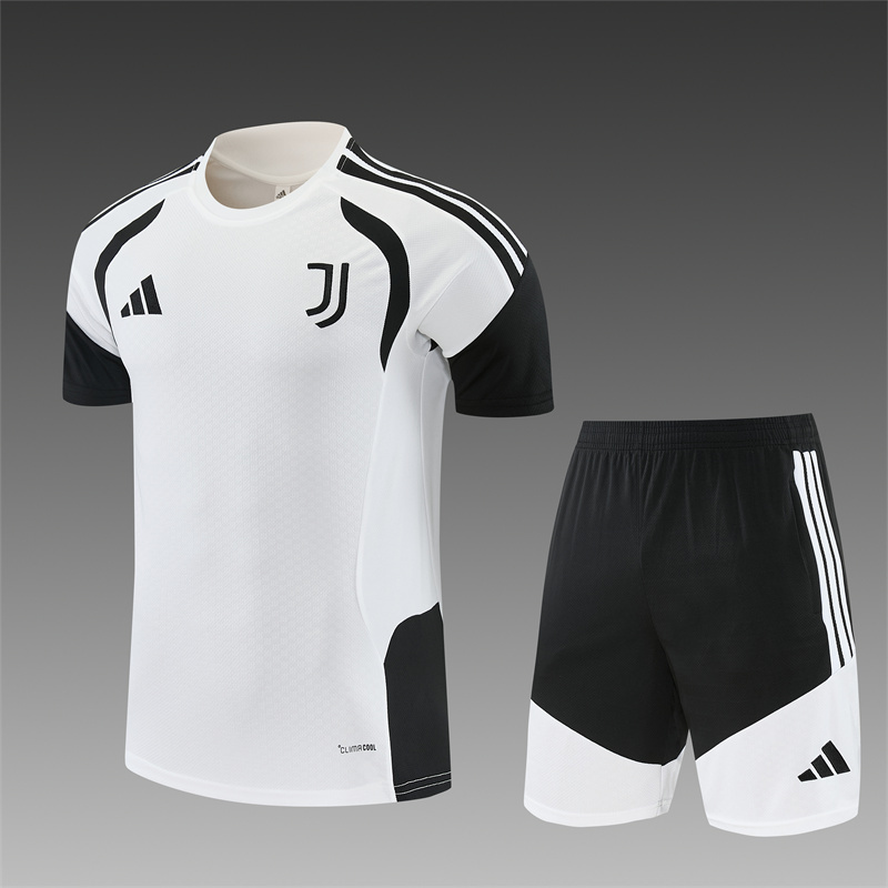 26/27 Juventus White Short Sleeve Tracksuits