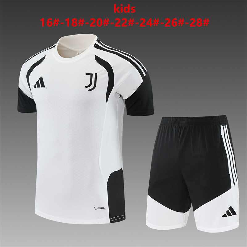 26/27 Juventus White Short Sleeve Tracksuits