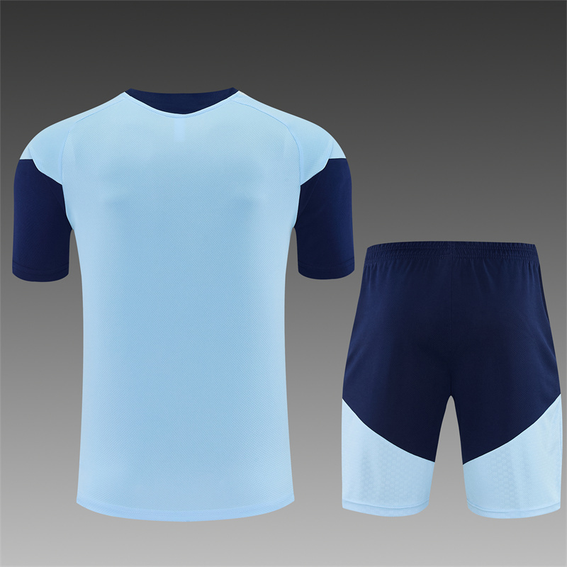26/27 Ajax Light Blue Short Sleeve Tracksuits
