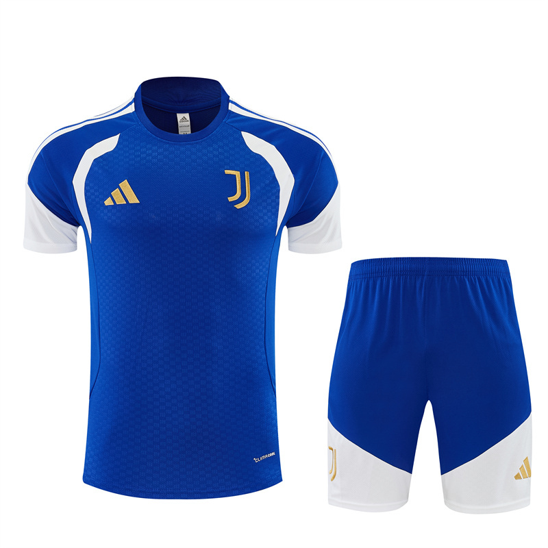 26/27 Juventus Blue Short Sleeve Tracksuits