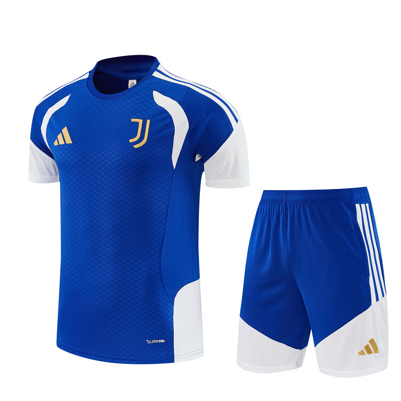 26/27 Juventus Blue Short Sleeve Tracksuits