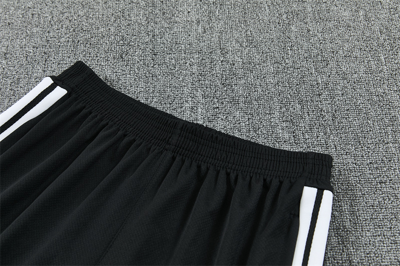 26/27 Spain Black Short Sleeve Tracksuits