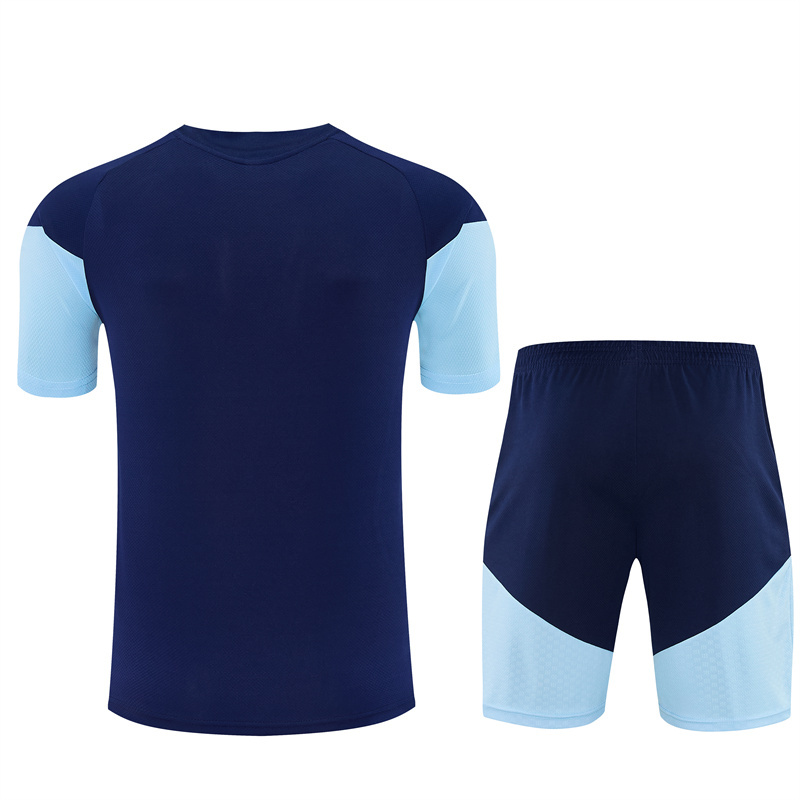 26/27 Ajax Royal Blue Short Sleeve Tracksuits