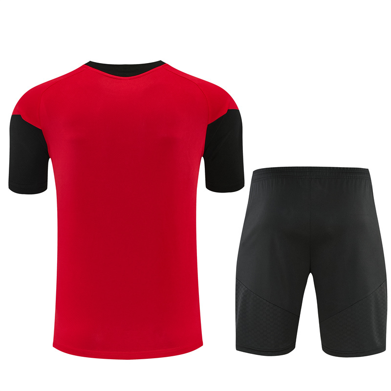 26/27 Manchester United Red Short Sleeve Tracksuits