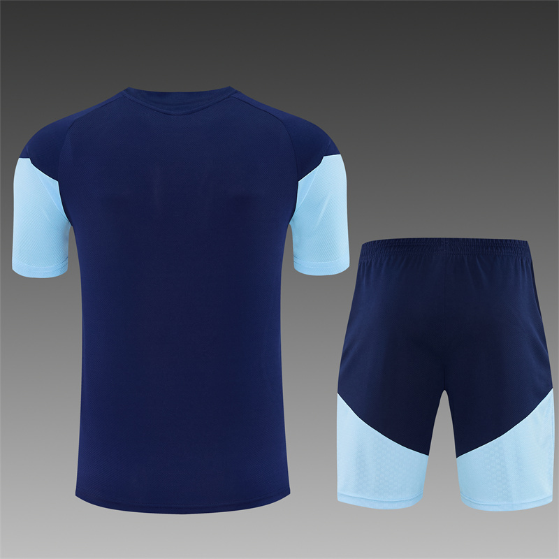 26/27 Ajax Royal Blue Short Sleeve Tracksuits