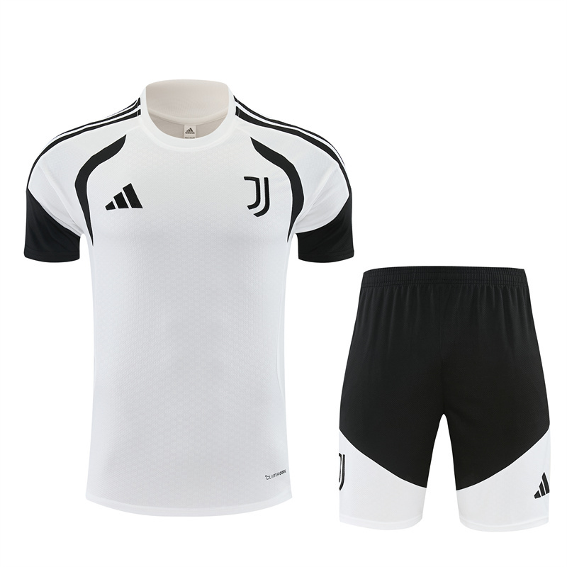 26/27 Juventus White Short Sleeve Tracksuits