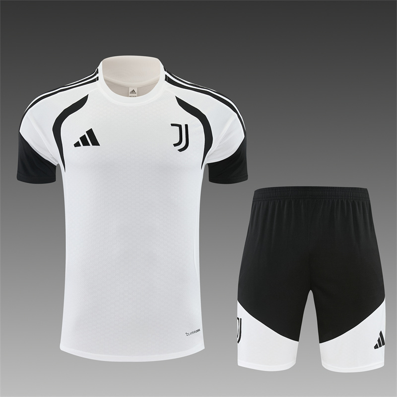 26/27 Juventus White Short Sleeve Tracksuits