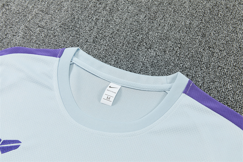 26/27 Barcelona Light Grey Short Sleeve Tracksuits