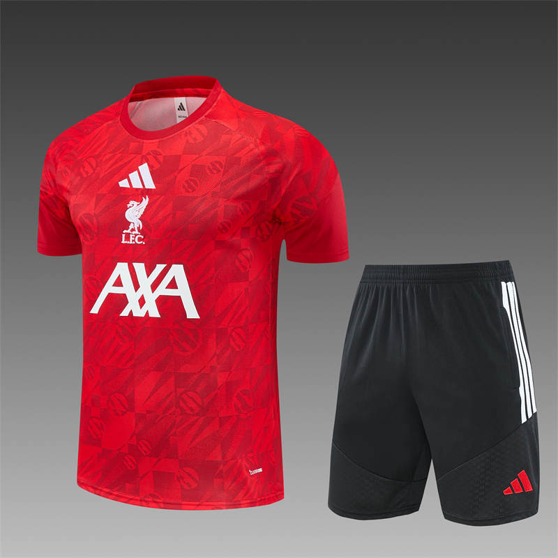 26/27 Liverpool Red Short Sleeve Tracksuits