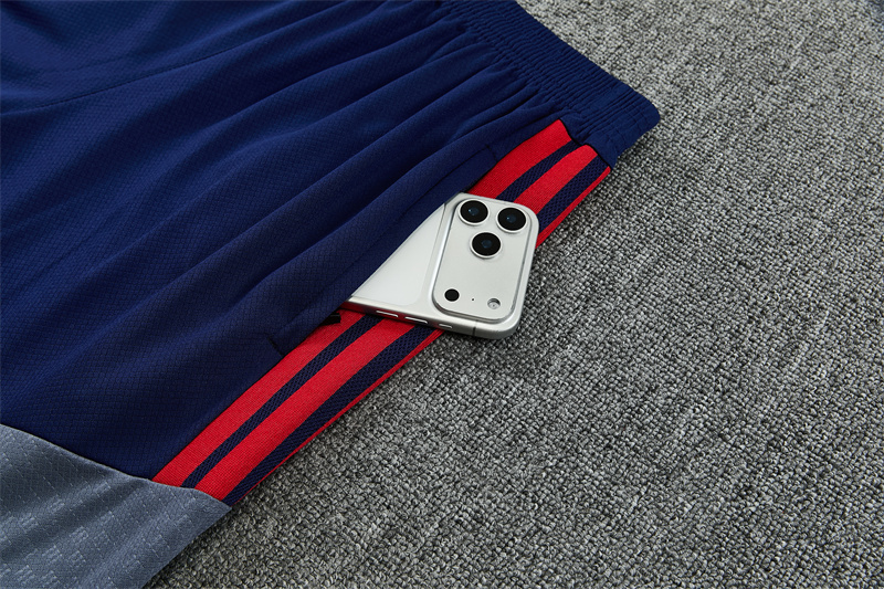 26/27 Bayern Munich Dark Grey Short Sleeve Tracksuits