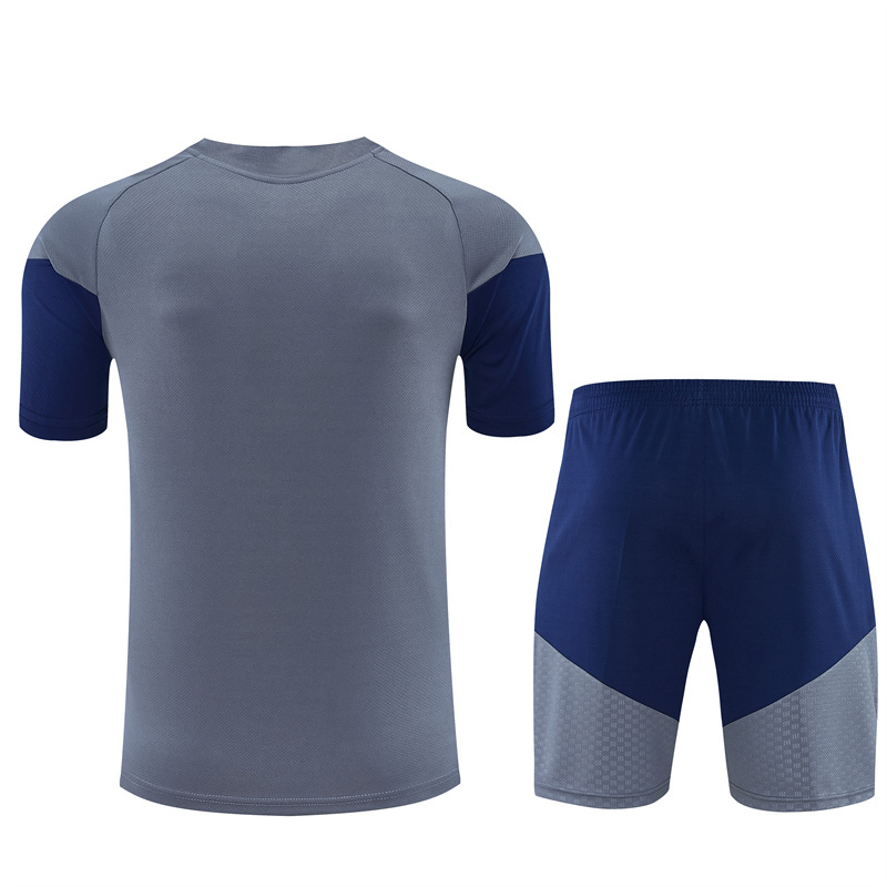 26/27 Bayern Munich Dark Grey Short Sleeve Tracksuits