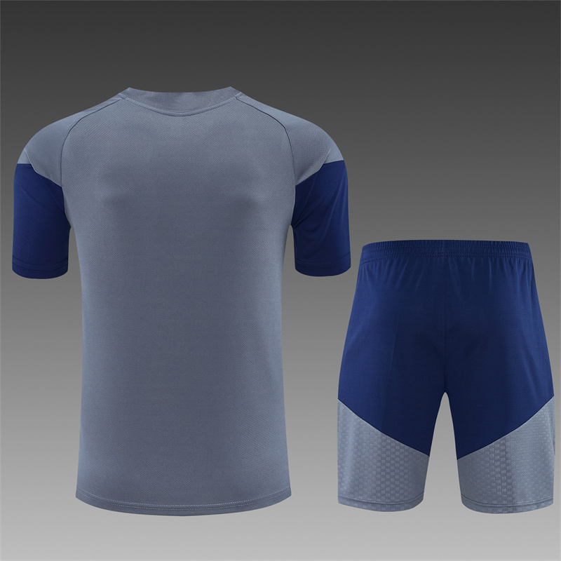 26/27 Bayern Munich Dark Grey Short Sleeve Tracksuits