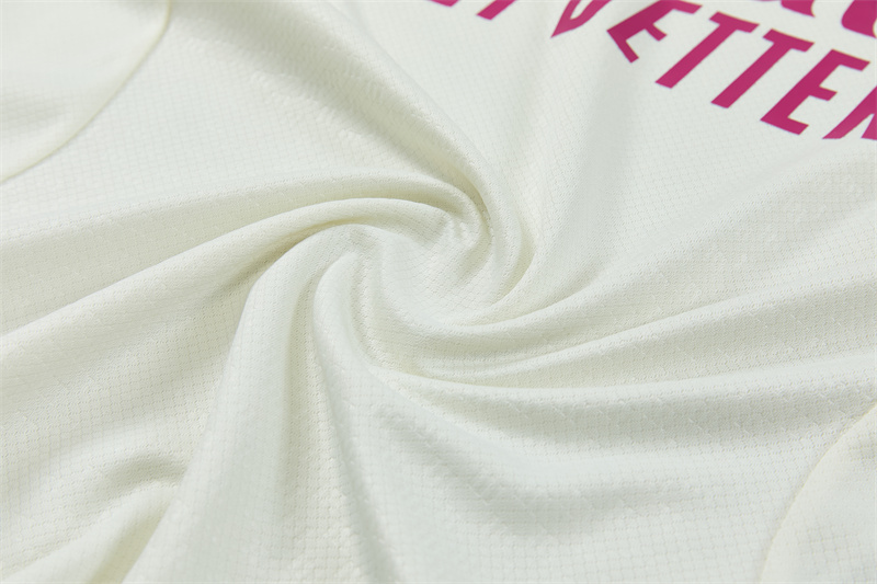 26/27 Real Madrid Beige Short Sleeve Tracksuits