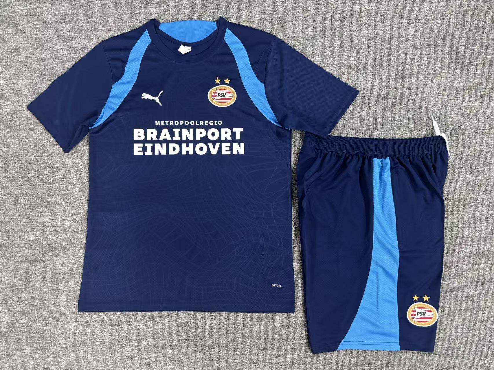 26/27 PSV Eindhoven Royal Blue Short Sleeve Tracksuits