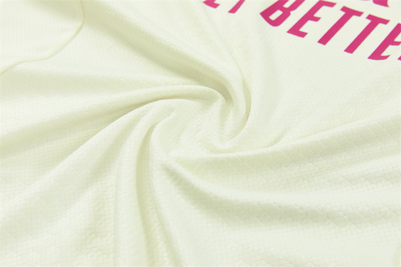 26/27 Real Madrid Beige Short Sleeve Tracksuits