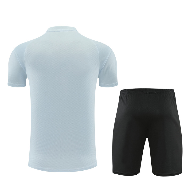 26/27 Barcelona Light Grey Short Sleeve Tracksuits