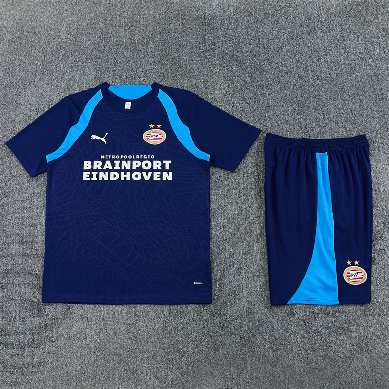 26/27 PSV Eindhoven Royal Blue Short Sleeve Tracksuits
