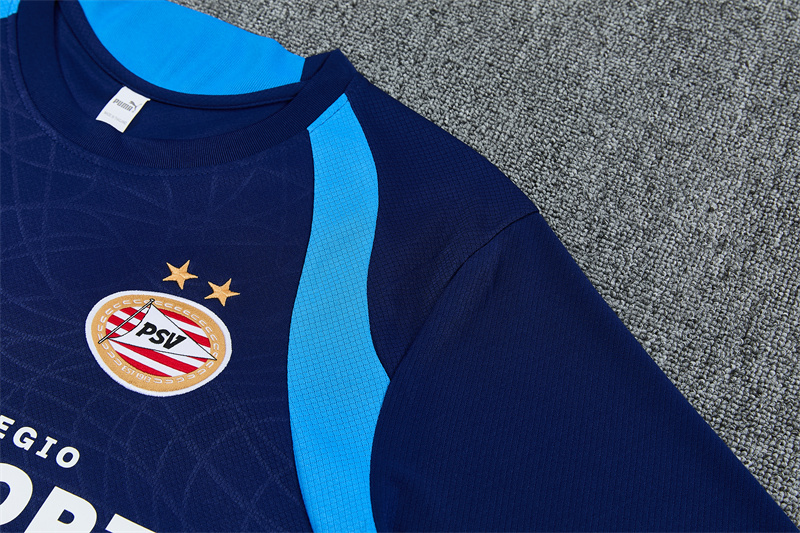 26/27 PSV Eindhoven Royal Blue Short Sleeve Tracksuits