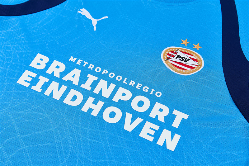26/27 PSV Eindhoven Light Blue Short Sleeve Tracksuits