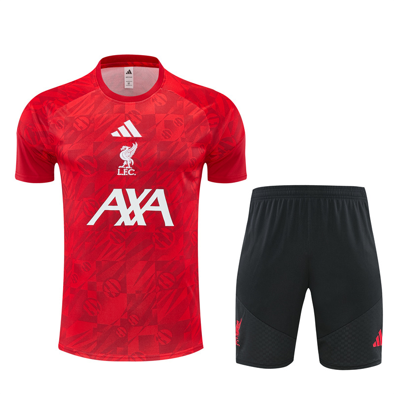 26/27 Liverpool Red Short Sleeve Tracksuits