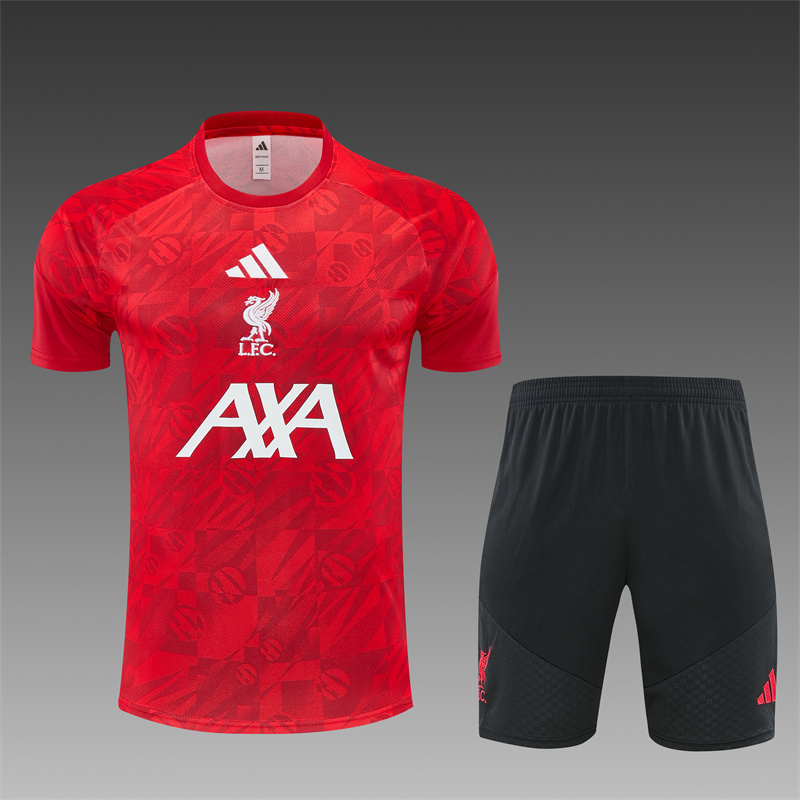 26/27 Liverpool Red Short Sleeve Tracksuits