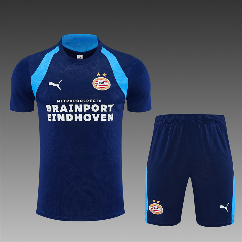 26/27 PSV Eindhoven Royal Blue Short Sleeve Tracksuits