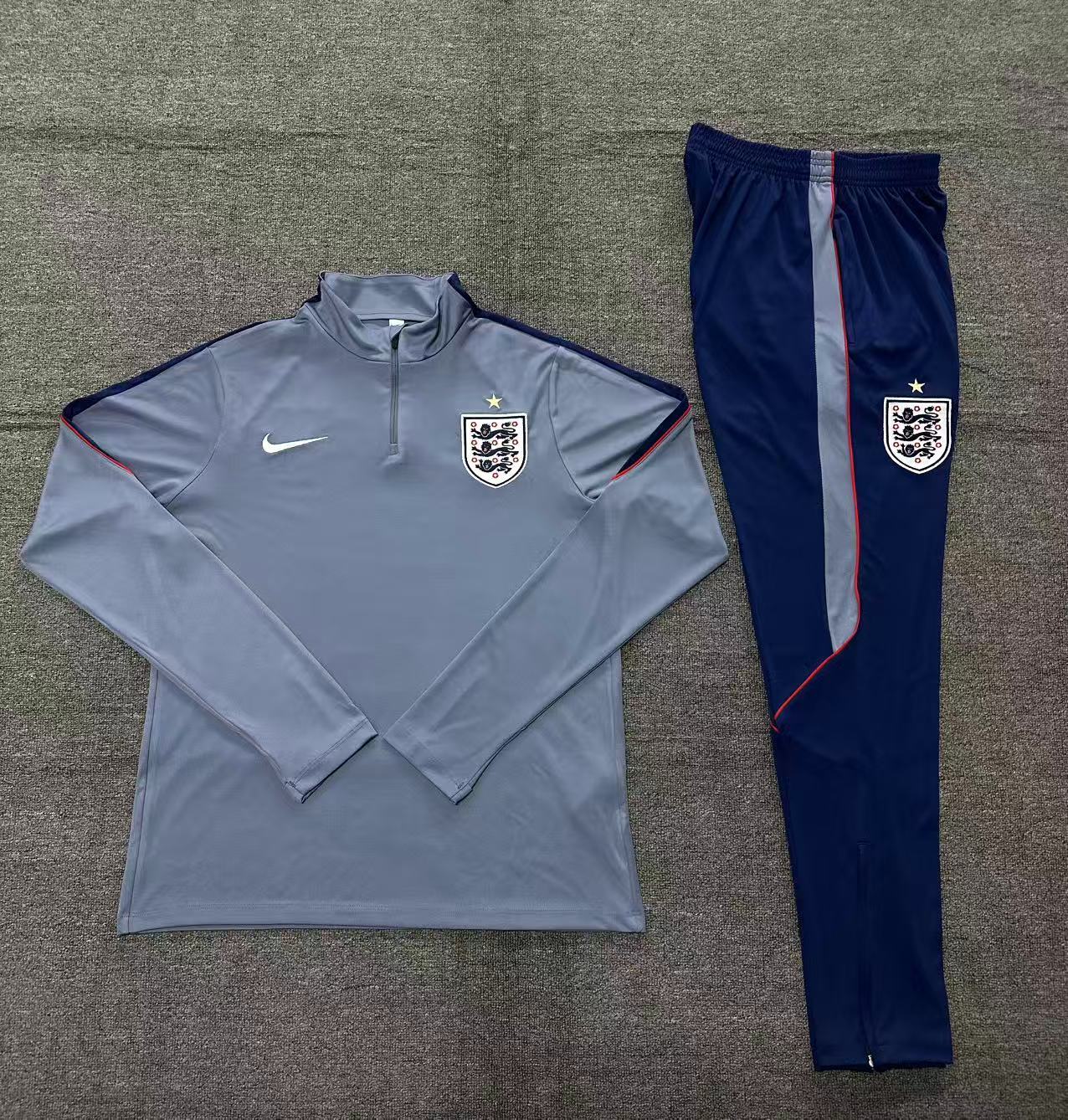 26/27 England Grey Tracksuits
