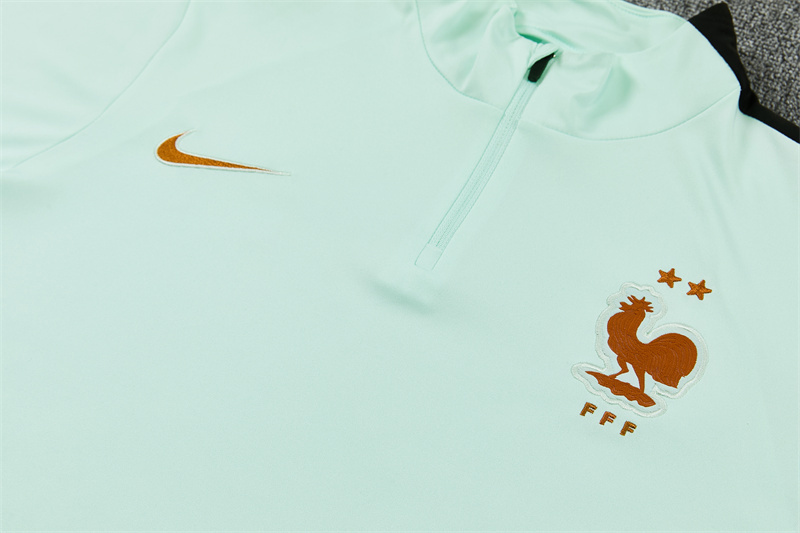 26/27 France Light Green Tracksuits