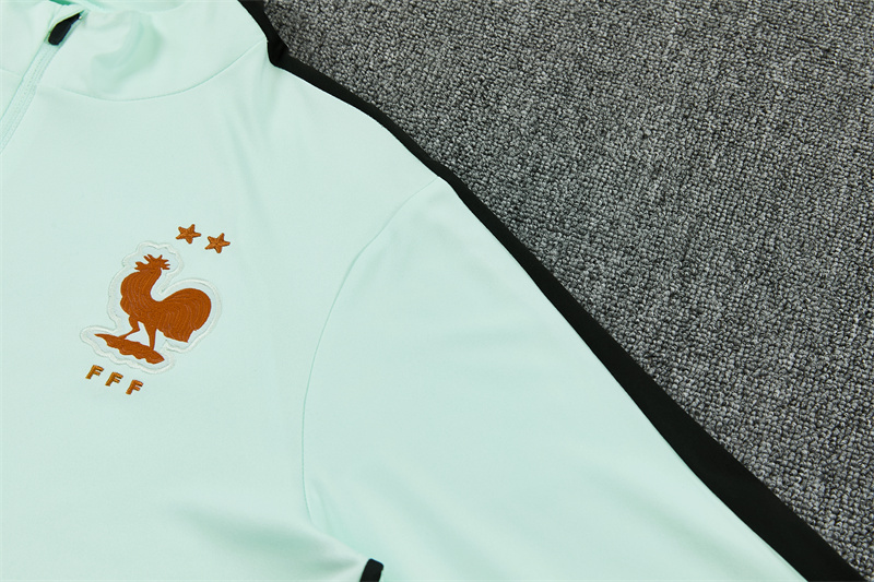 26/27 France Light Green Tracksuits