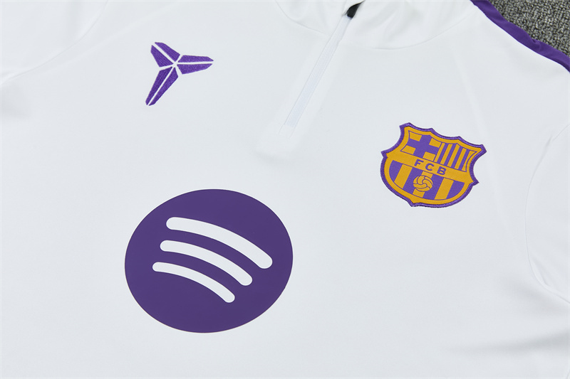 26/27 Barcelona White Tracksuits