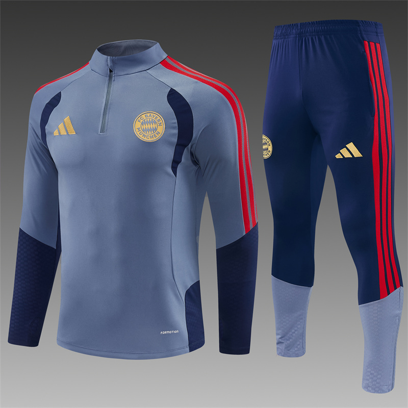 26/27 Bayern Munich Dark Grey Tracksuits
