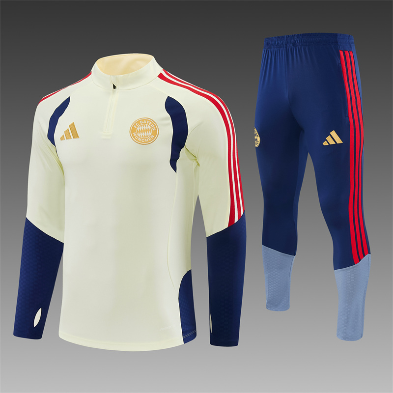 26/27 Bayern Beige Tracksuits