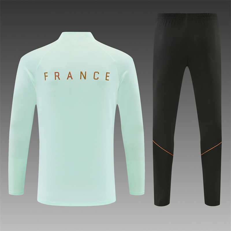 26/27 France Light Green Tracksuits