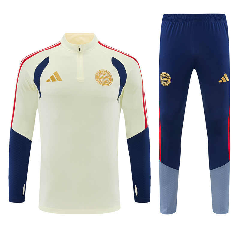 26/27 Bayern Beige Tracksuits